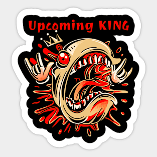 Upcoming King Sticker